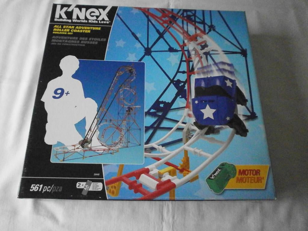 Knex All Star Adventure Roller Coaster, Ophalen of Verzenden, Gebruikt, K'nex