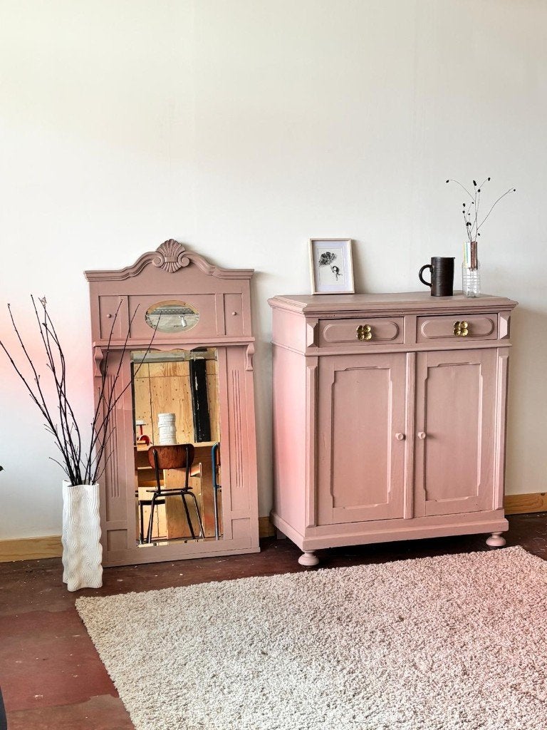 Coole grote spiegel *Emmy* - eyecather voor in de hal/kamer, Huis en Inrichting, Woonaccessoires | Spiegels, Ophalen, 100 tot 150 cm