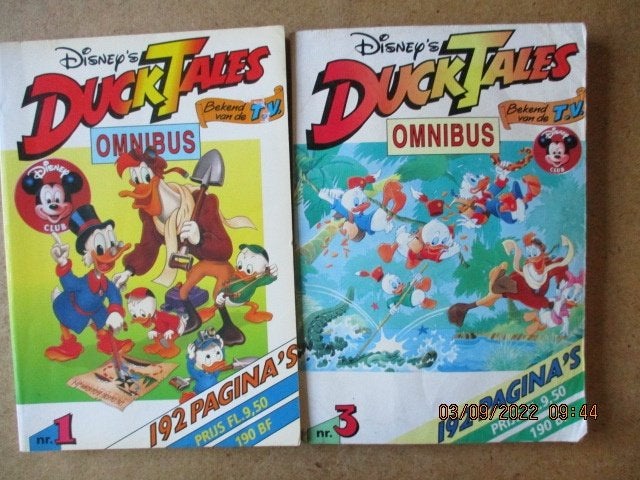 adv7074 ducktales omnibus, Boeken, Stripboeken, Eén stripboek, Ophalen, Gelezen