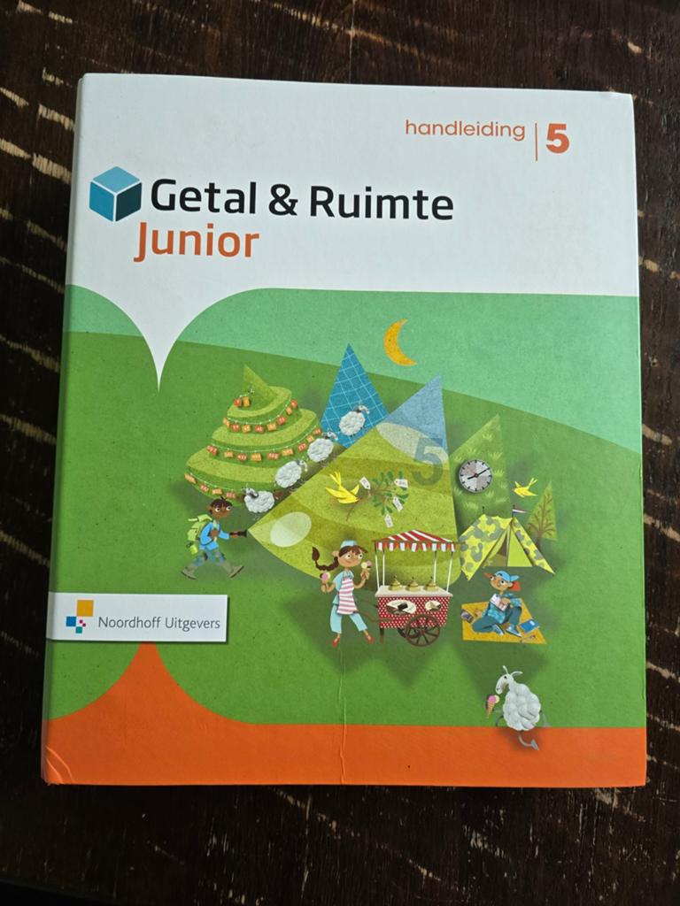 Handleiding en toetsen getal en ruimte groep 5, Ophalen of Verzenden, Zo goed als nieuw, Noordhoff Uitgevers, Nederlands