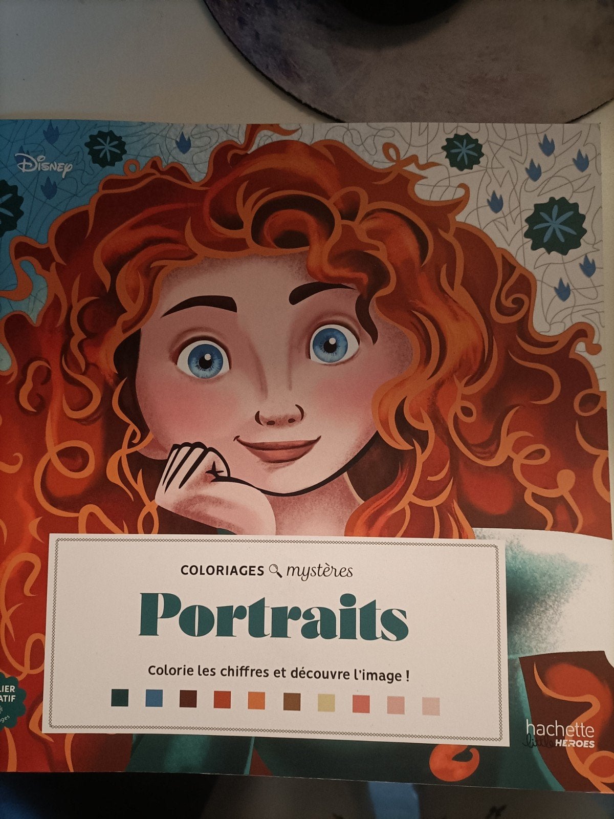 Disney Portraits Kleurboek - Kleuren op nummer, Ophalen of Verzenden, Zo goed als nieuw, Eugénie Varone, Non-fictie