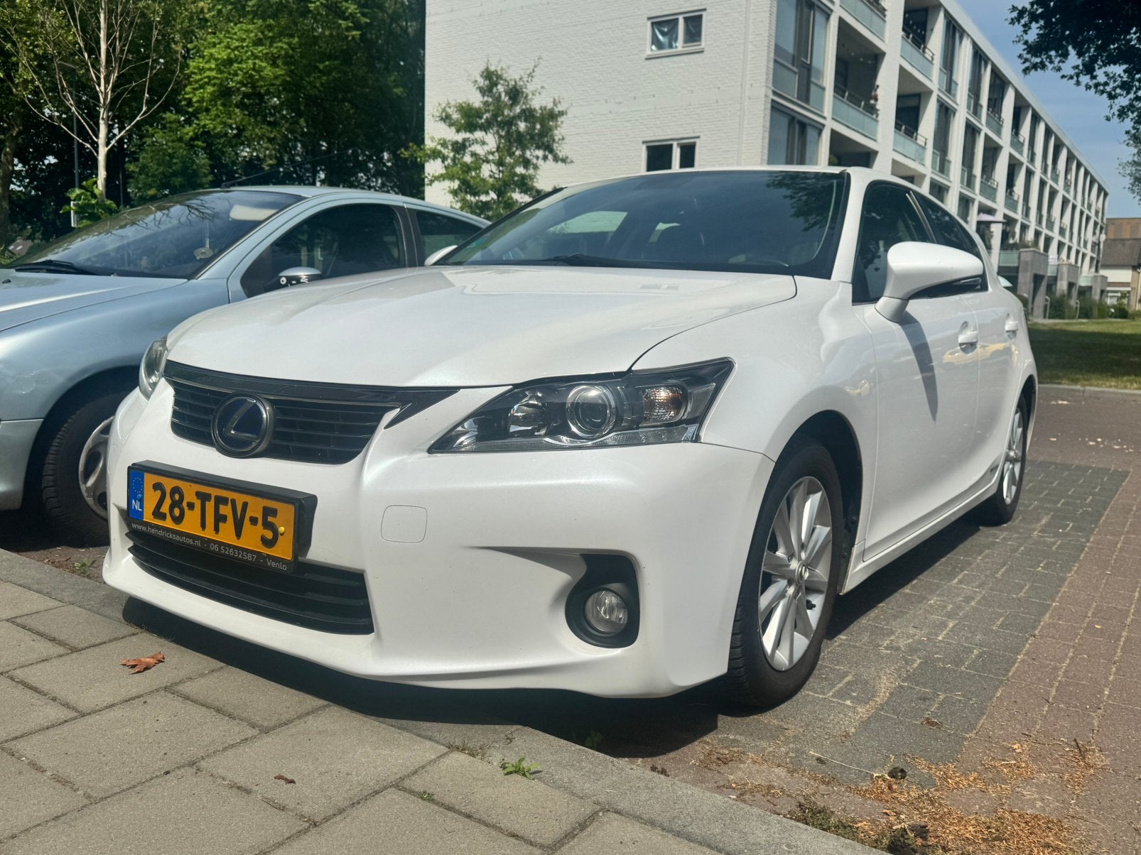 Lexus CT-H 200H 1.8 Hybrid 2012 NAP, Auto's, Lexus, Wit, Origineel Nederlands, 1798 cc, CT-H