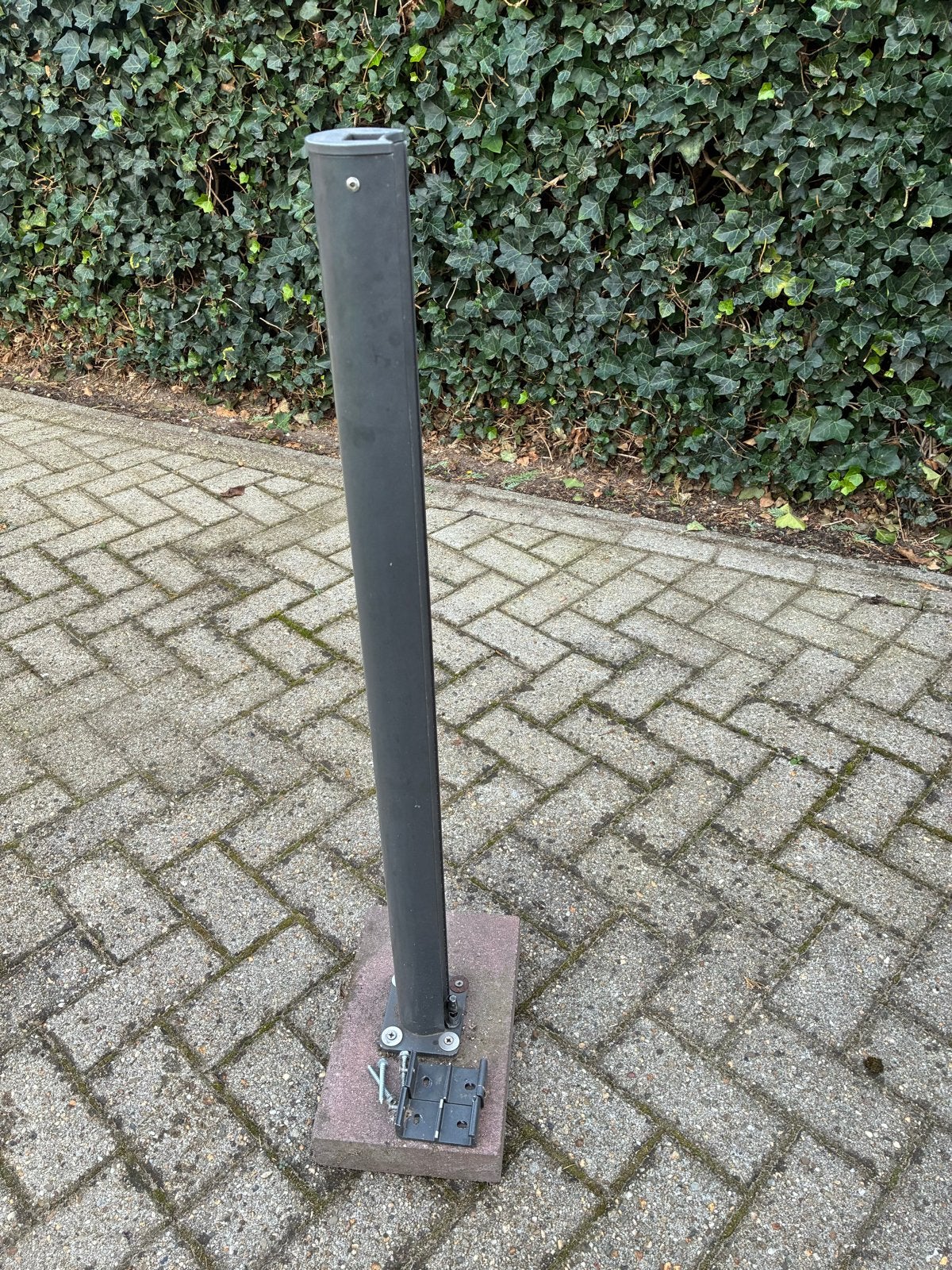 Verkleurd windscherm voor terras of tuin, Ophalen of Verzenden, Gebruikt
