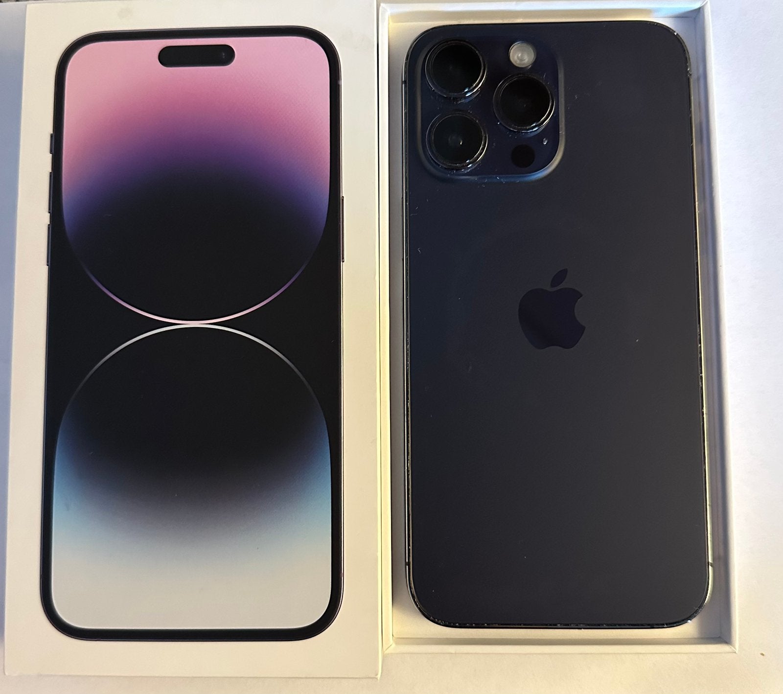 iPhone 14 pro max, Telecommunicatie, Mobiele telefoons | Apple iPhone, 128 GB, Zwart, Ophalen of Verzenden, Zo goed als nieuw