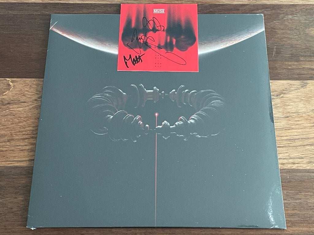Vinyl LP Muse The Wow ! Signal Clear Inkplosion SIGNED NIEUW, LP, Progressive Rock, Ophalen of Verzenden, 12 inch