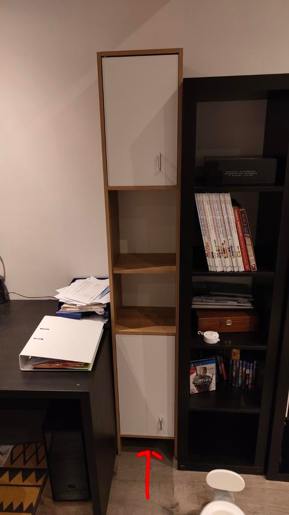 (Badkamer) kastje, Huis en Inrichting, Badkamer | Badkamermeubels, Ophalen, (Half)hoge kast, Gebruikt, 50 tot 100 cm