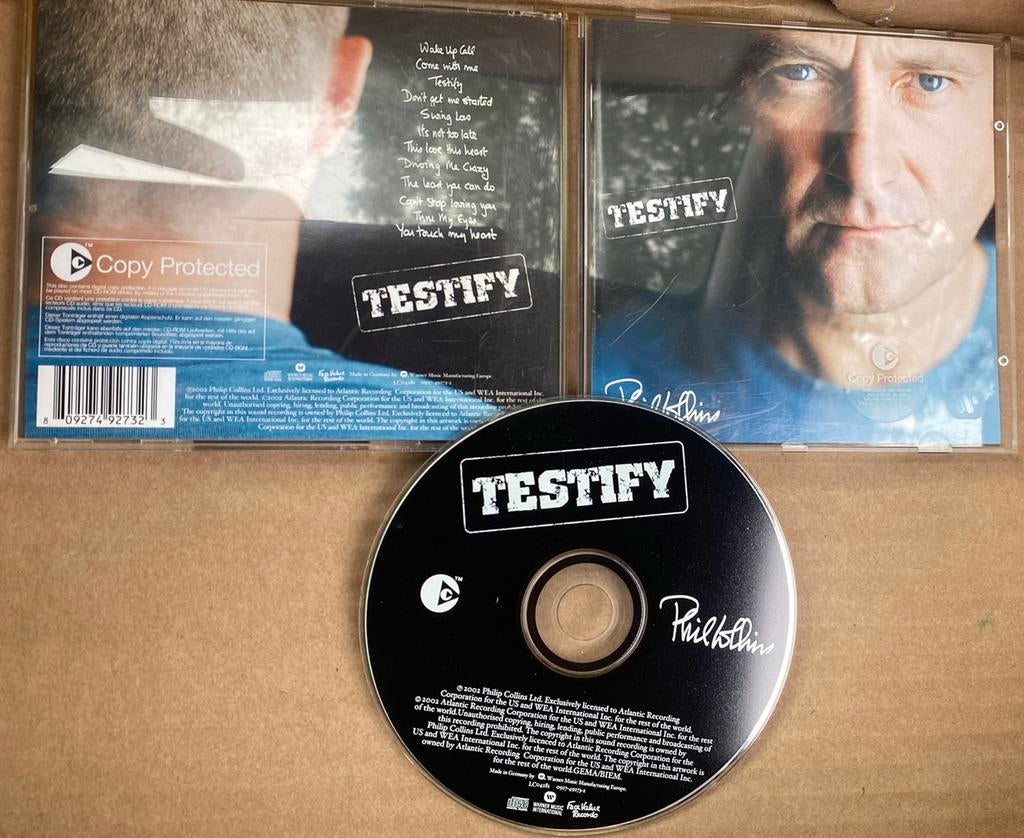 Phil Collins cd Testify, Cd's en Dvd's, Cd's | Pop, Ophalen of Verzenden, Zo goed als nieuw