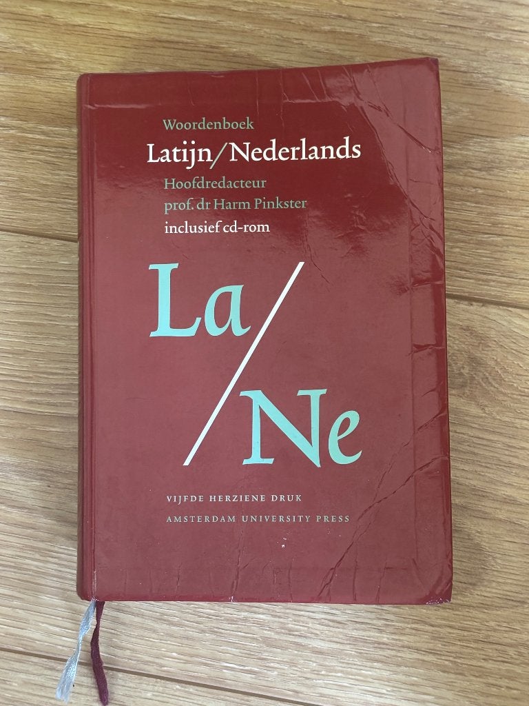 Woordenboek Latijn Nederlands Harm Pinkster, Latijn, Overige uitgevers, Ophalen of Verzenden, Harm Pinkster