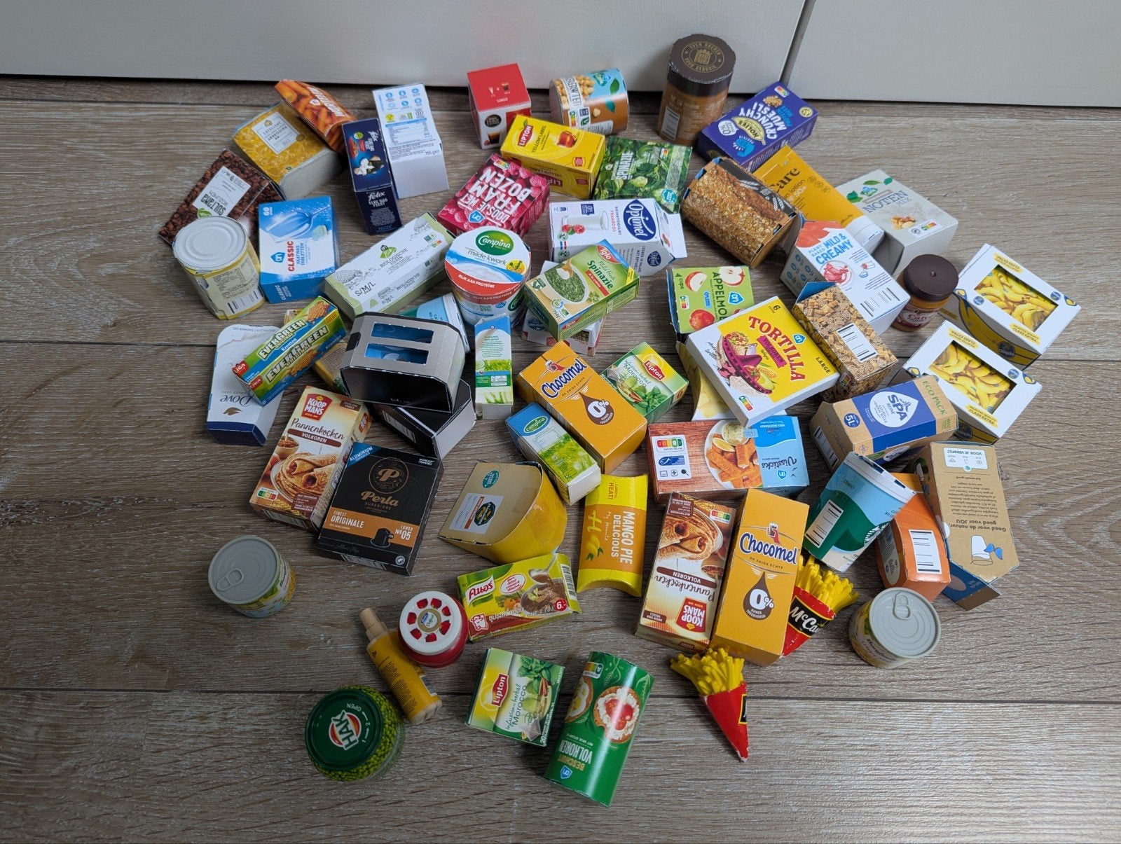 Grote collectie AH Mini boodschappen, Ophalen of Verzenden, Gebruikt