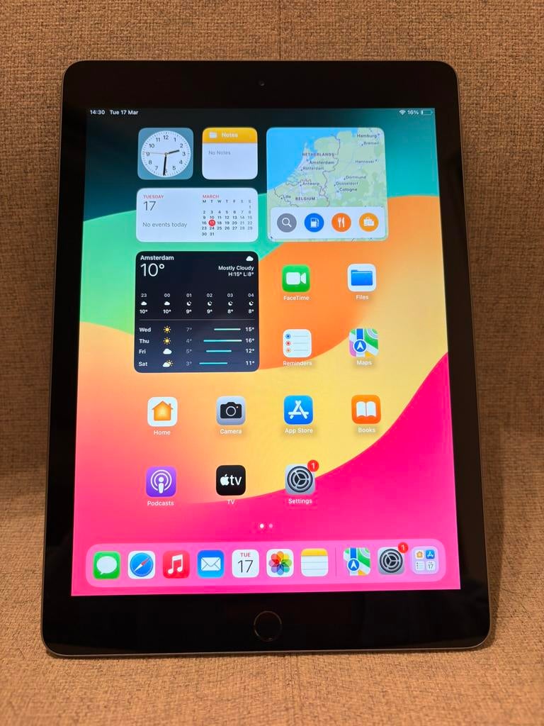Apple iPad (2018) - 6e Generatie - 32GB - Space Gray (Wi-Fi), Ophalen of Verzenden