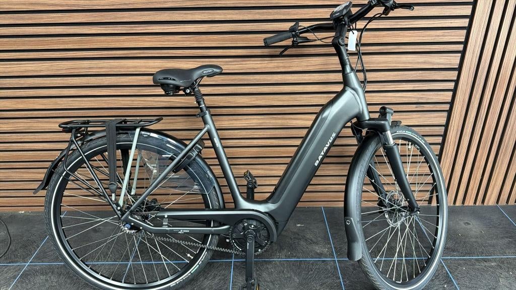 Batavus Finez |  nieuwstaat | Bosch | 625Wh | riem | 2800km, 51 tot 55 cm, Ophalen, Zo goed als nieuw, Batavus