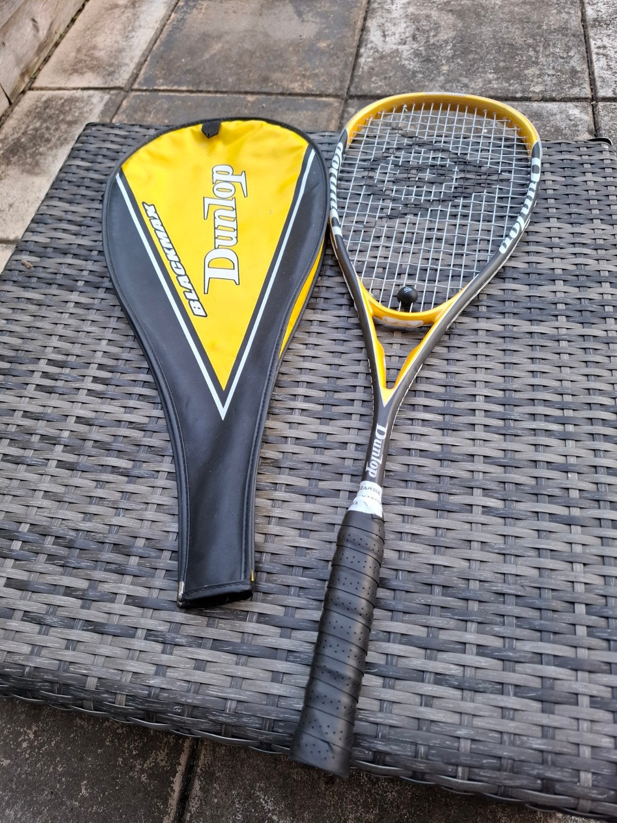 Dunlop Blackmax Squash Racket met Hoes - Zo goed als nieuw, Dunlop Sports, Dunlop Sports, Unit 1, The Point, Power Park, Erdington, Birmingham, B24 9PW, UK