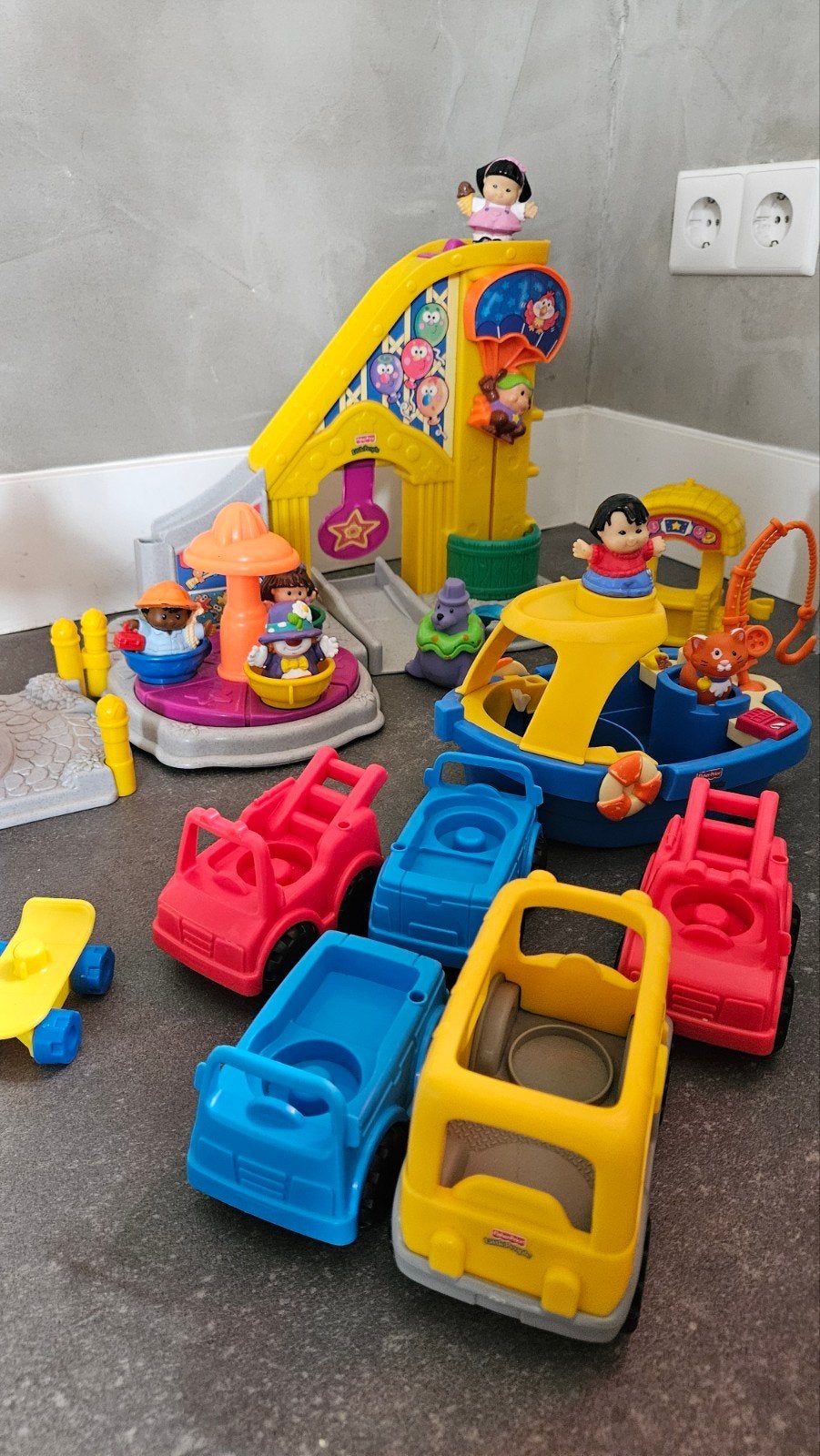 Grote set Fisher-Price Little People speelgoed, Kinderen en Baby's, Speelgoed | Overig, Ophalen of Verzenden, Gebruikt, Jongen of Meisje