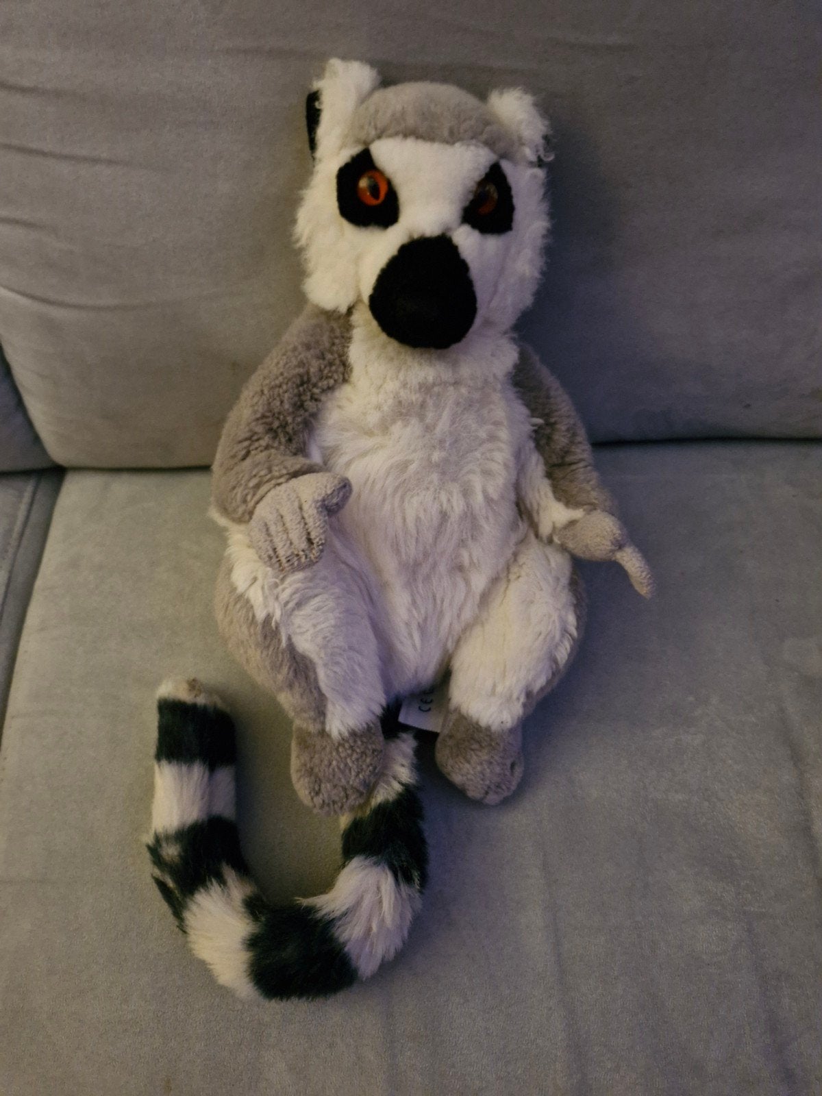 Makaki aap knuffel, Kinderen en Baby's, Speelgoed | Knuffels en Pluche, Ophalen of Verzenden, Zo goed als nieuw, Aap