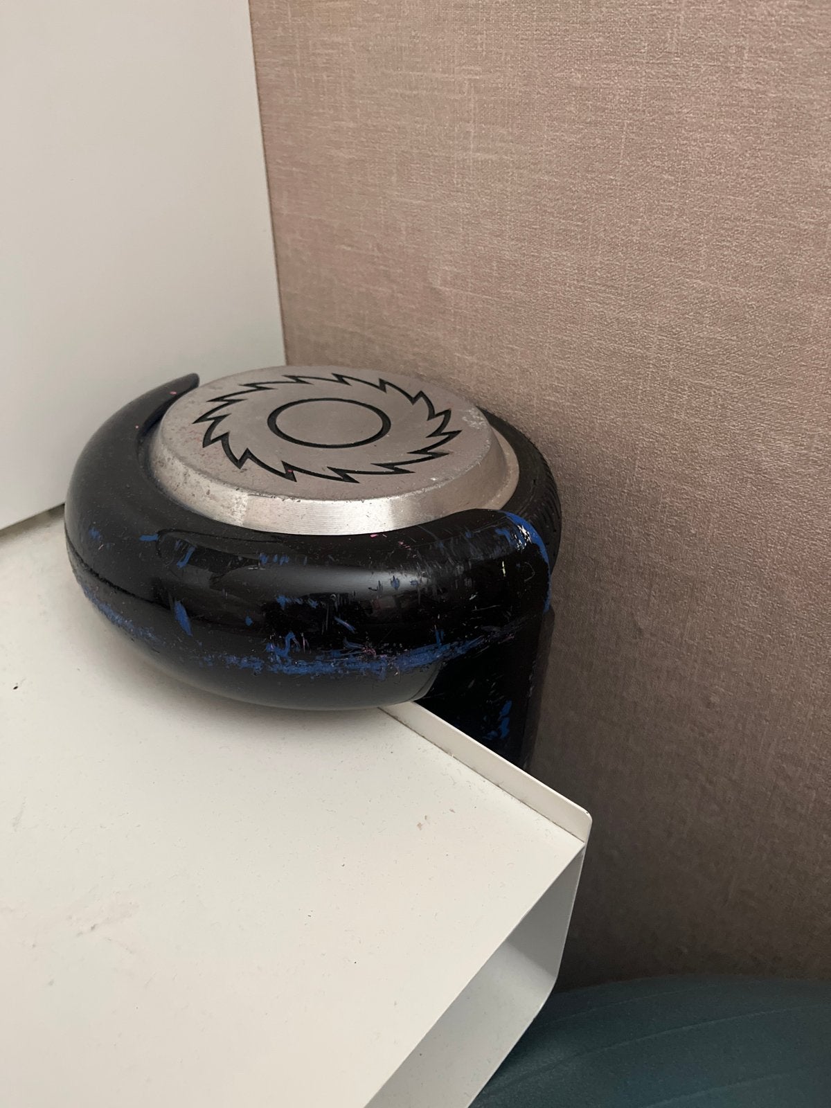 Gebruikte Hoverboard - Zwart met blauwe accenten, Ophalen, Gebruikt, Overige typen