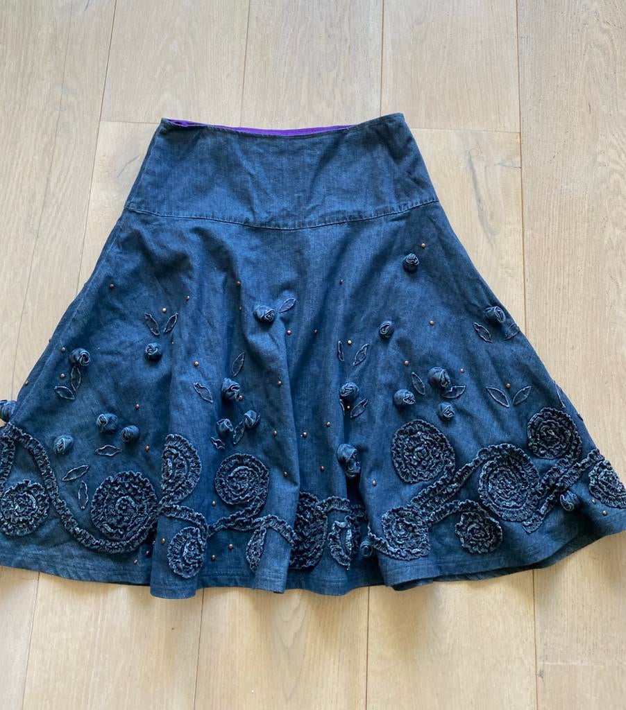 Oilily rok spijkerrok 38 nieuwstaat, Maat 38/40 (M), Blauw, Ophalen of Verzenden, Zo goed als nieuw
