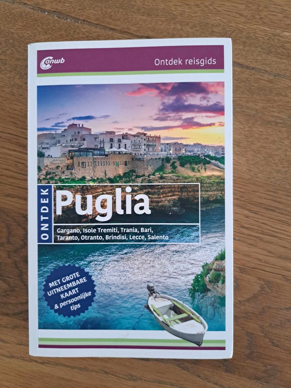 ANWB Ontdek reisgids Puglia - Italië, Boeken, Onbekend, Europa, Ophalen of Verzenden, Zo goed als nieuw