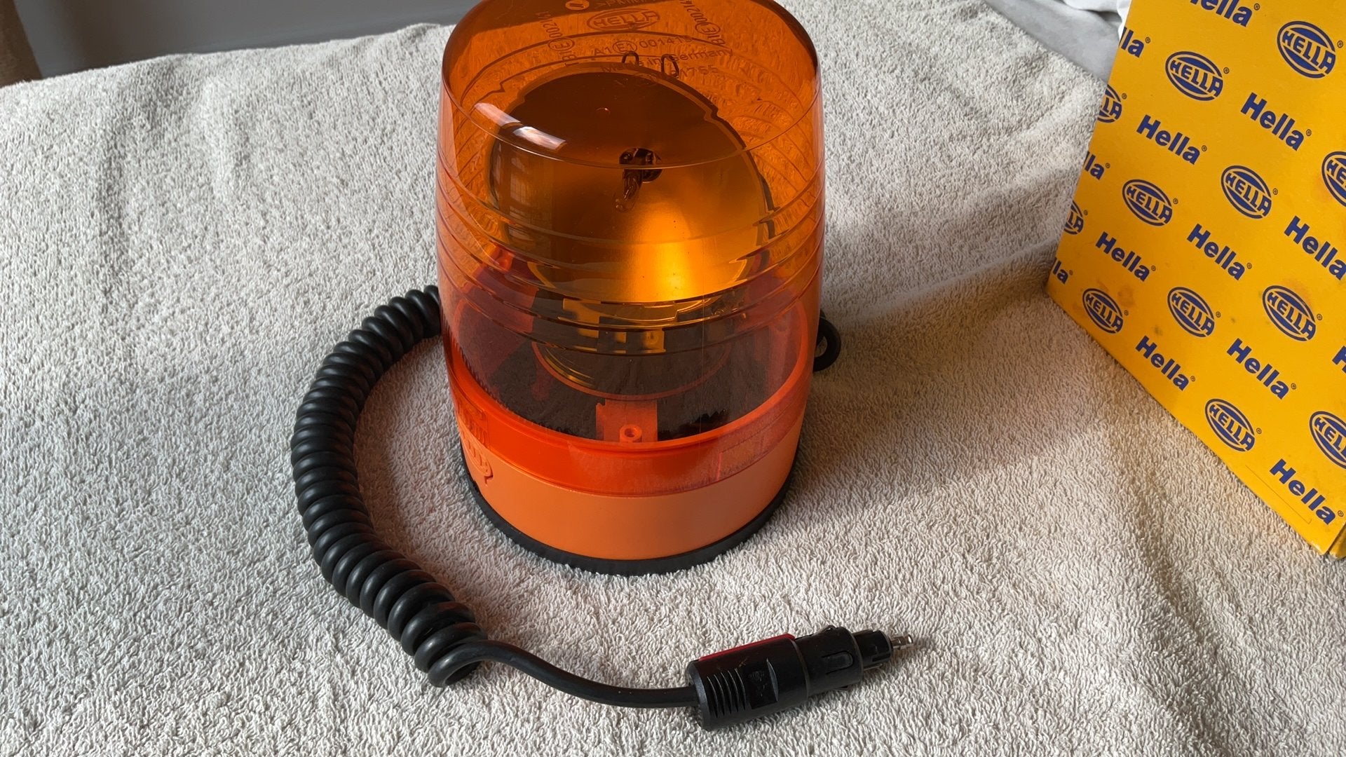 Hella KL junior zwaailamp oranje, met magneetvoet, Auto-onderdelen, Ophalen of Verzenden, Overige merken, Verlichting