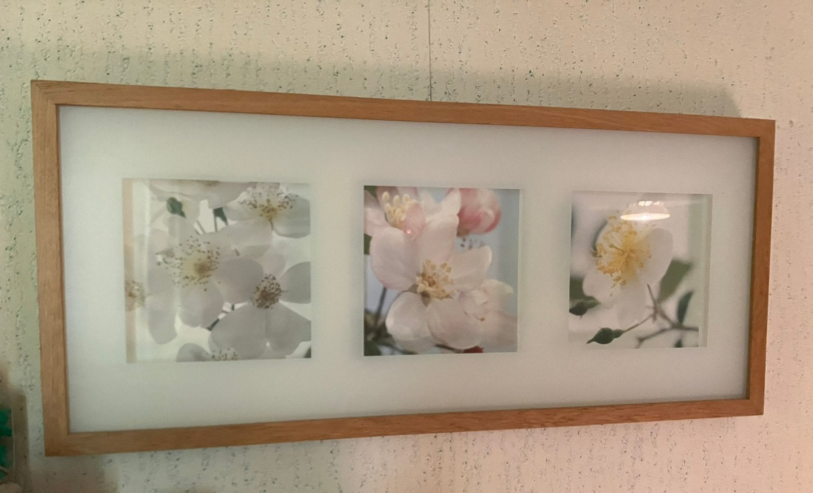 Schilderij orchideeën 3 luik, Ophalen, Zo goed als nieuw
