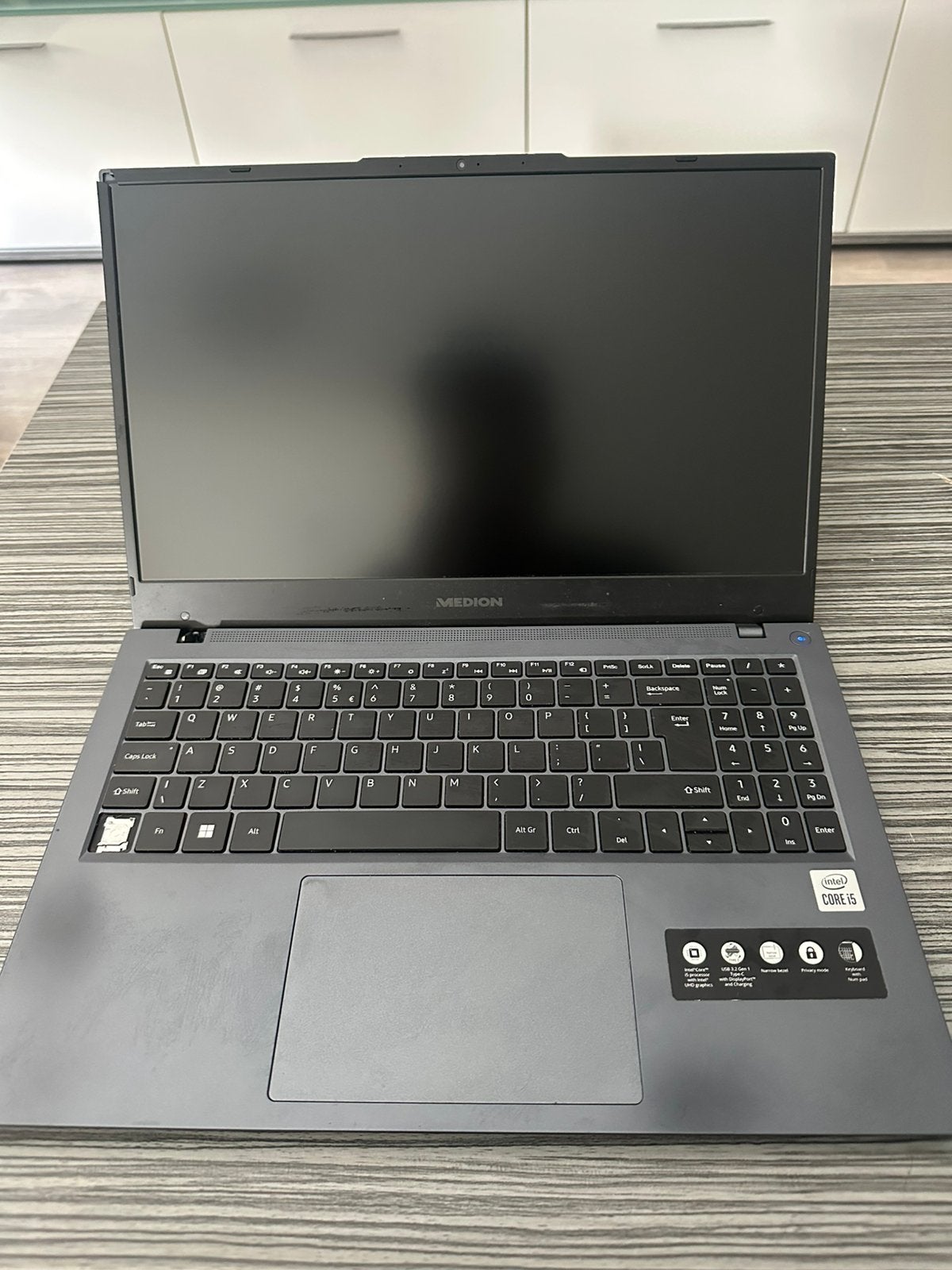 Laptop Medion | i5-10210U | 8GB RAM | 256GB SSD | Windows 11, Ophalen, Gebruikt, 2 tot 3 Ghz, 8 GB