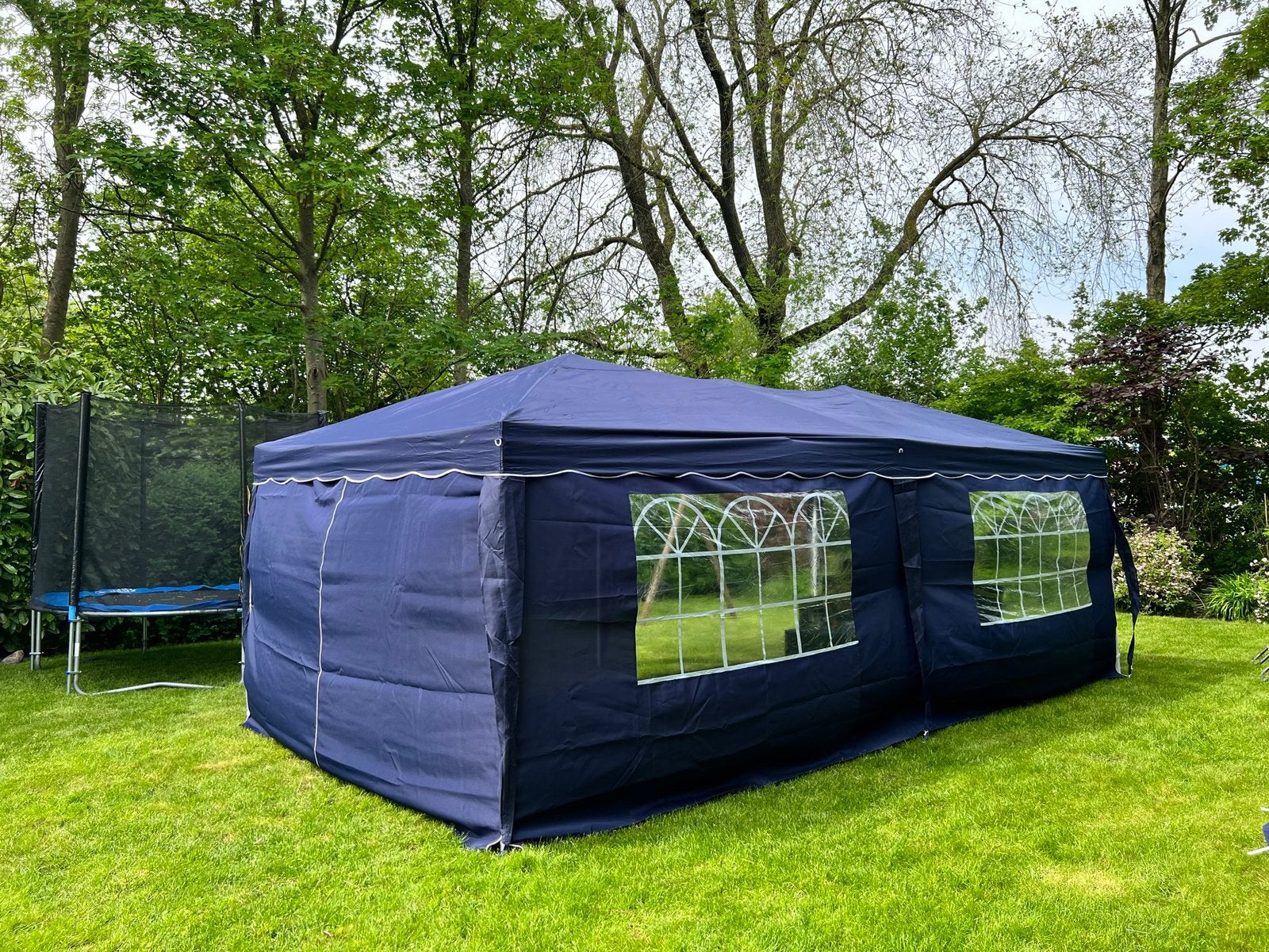 Easy-up partytent 6x3 te huur!, Ophalen, Zo goed als nieuw, Overige