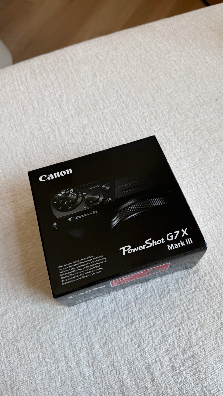 Canon G7X Mark III Nieuw & geseald, Audio, Tv en Foto, Fotocamera's Digitaal, Nieuw, Canon, Ophalen