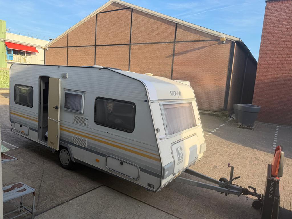 Knaus sudwind 530 caravan!, Caravans en Kamperen, Caravans, Dwarsbed, 5 tot 6 meter, Knaus, 1000 - 1250 kg
