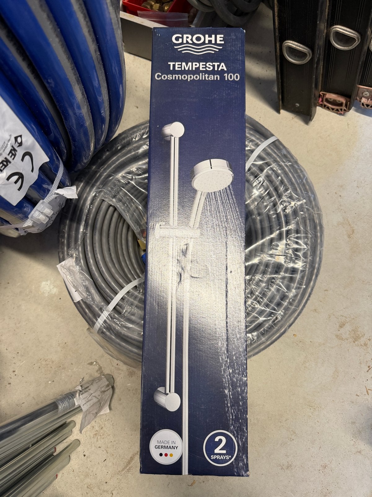 Grohe Tempesta Cosmopolitan 100 Doucheset - Nieuw, Ophalen of Verzenden, Nieuw, Chroom, Douche