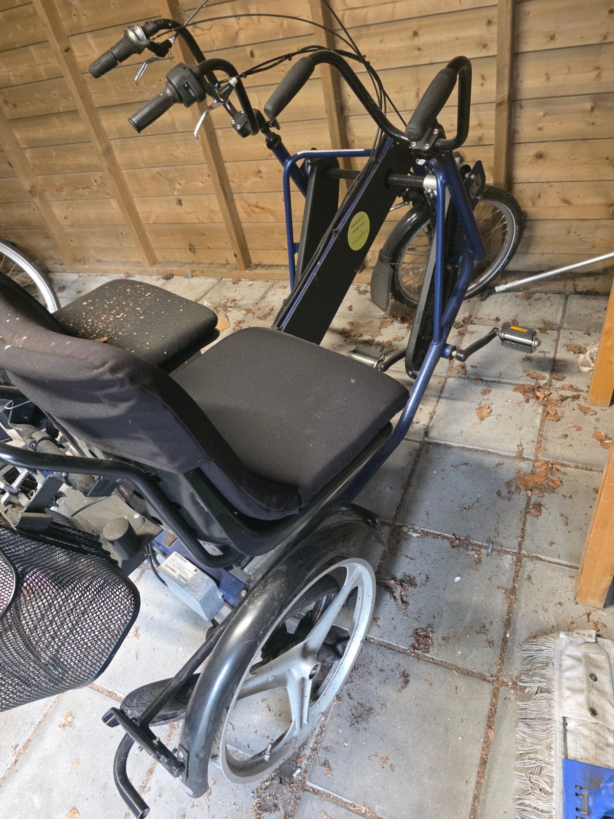 Defecte side-by-side fiets - voor onderdelen of reparatie, Ophalen of Verzenden, Gebruikt