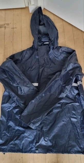 Regenpak Hema maat M donkerblauw met reflectie, Ophalen of Verzenden, Zo goed als nieuw, Regenpak, Heren
