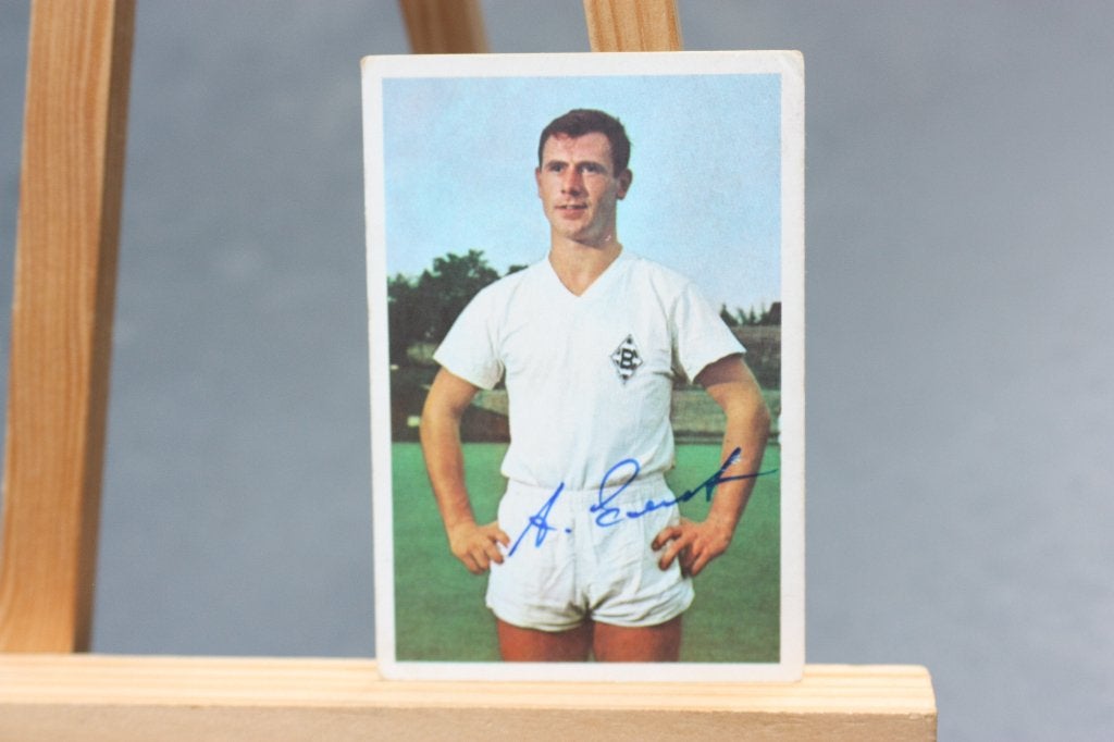Fotokaartje Arno Ernst Bundesliga 1965/66 Borussia handteken, Verzamelen, Sportartikelen en Voetbal, Ophalen of Verzenden, Gebruikt