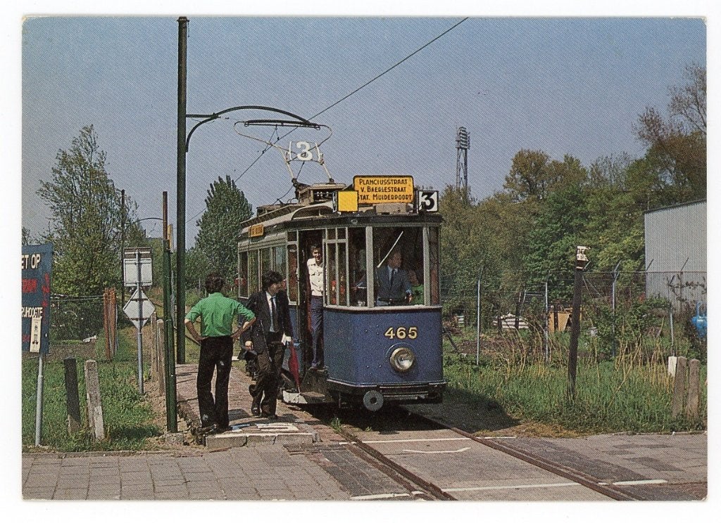 Trams, Verzenden, 1960 tot 1980, Ongelopen, Noord-Holland