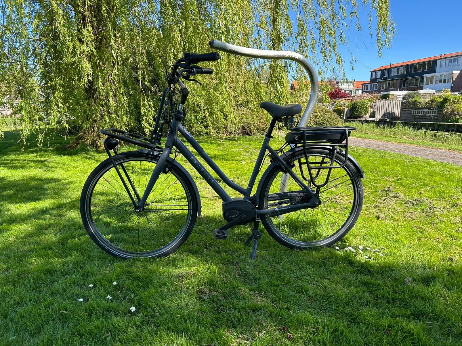 Gazelle heavy duty bosch middenmoter zo goed als nieuw, Fietsen en Brommers, 53 tot 56 cm, Ophalen of Verzenden, Zo goed als nieuw