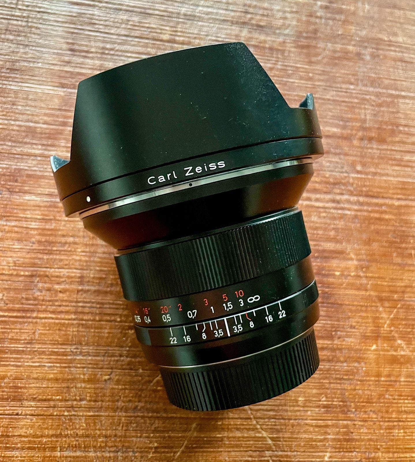Z.G.A.N. Carl Zeiss groothoeklens Distagon 3.5/18 ZE, Ophalen of Verzenden, Zo goed als nieuw, Overige merken, Groothoeklens