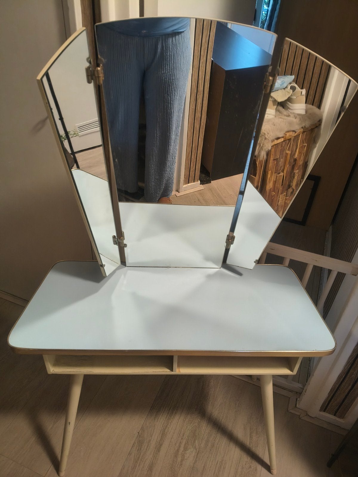 kaptafel, Huis en Inrichting, Ophalen of Verzenden, Gebruikt, 50 tot 100 cm, Minder dan 100 cm