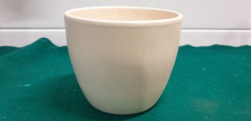 Bloempot creme aardewerk, Ophalen of Verzenden, 'T Olde Gre-j, Info@toldegrej.nl, Endepoelstraat 20f Didam