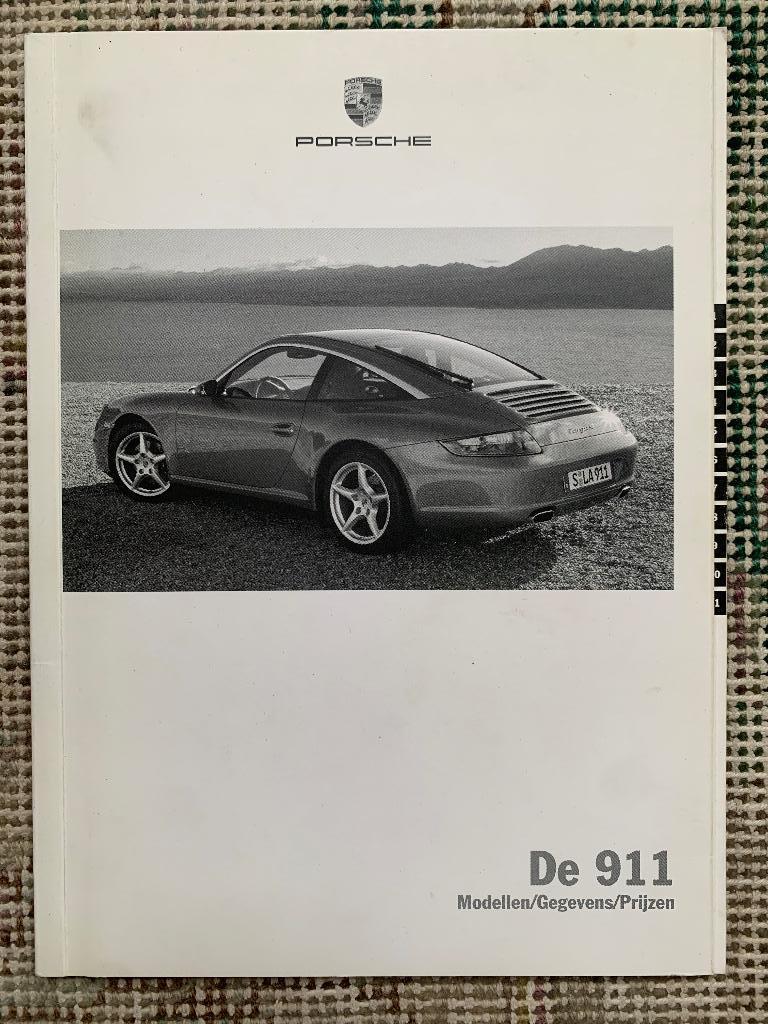 Nederlandse prijslijst Porsche 911 997 2006 MK1 nieuw, Porsche, Nieuw, Ophalen of Verzenden, Porsche