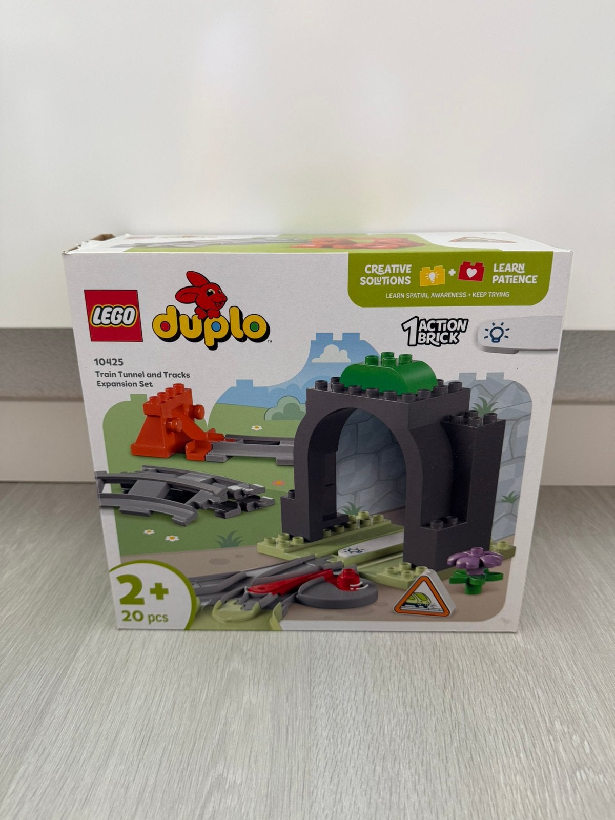 Duplo Train Tunnel and Tracks 10425, Ophalen, Zo goed als nieuw, Compleet, Duplo