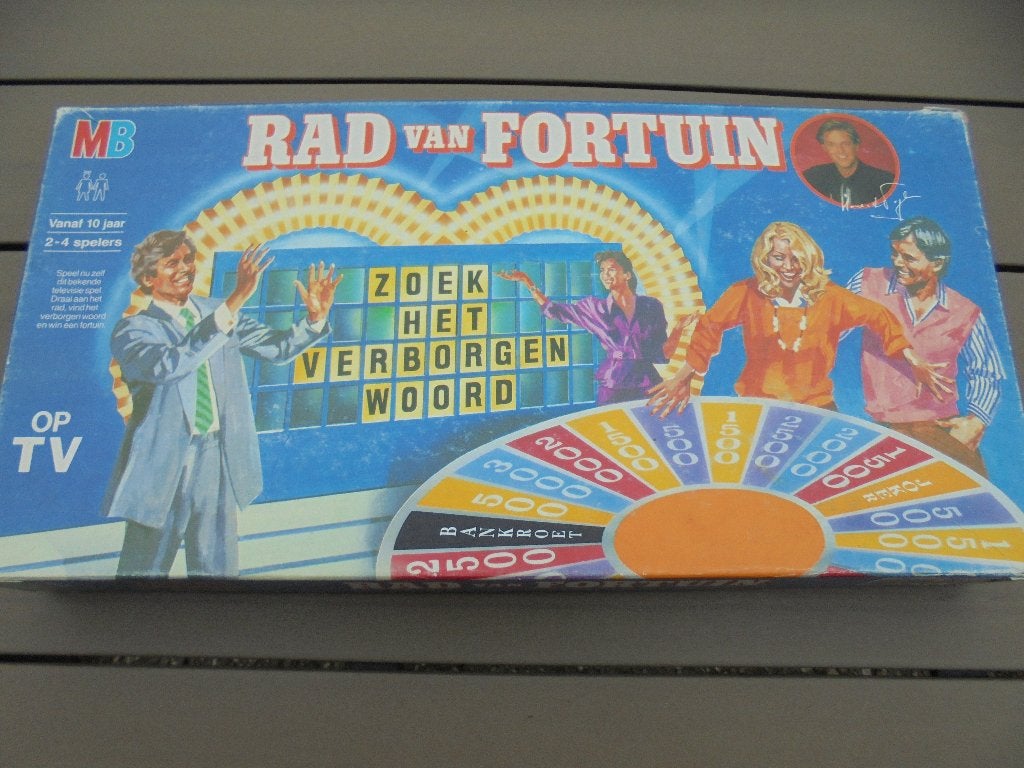 Spel Rad van Fortuin, Drie of vier spelers, Ophalen of Verzenden, Gebruikt, MB Spellen, Ravensburger