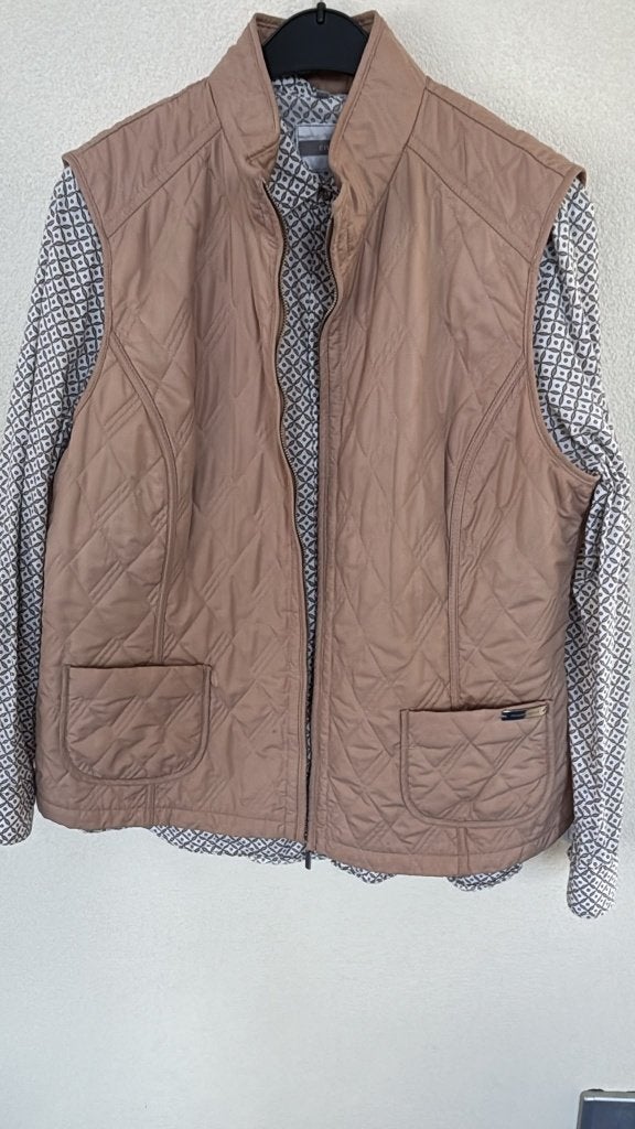 Complete set: Frank Walder Bodywarmer & ERFO Blouse, Maat 44, Meerkleurig, Maat 42/44 (L), Ophalen of Verzenden, Zo goed als nieuw
