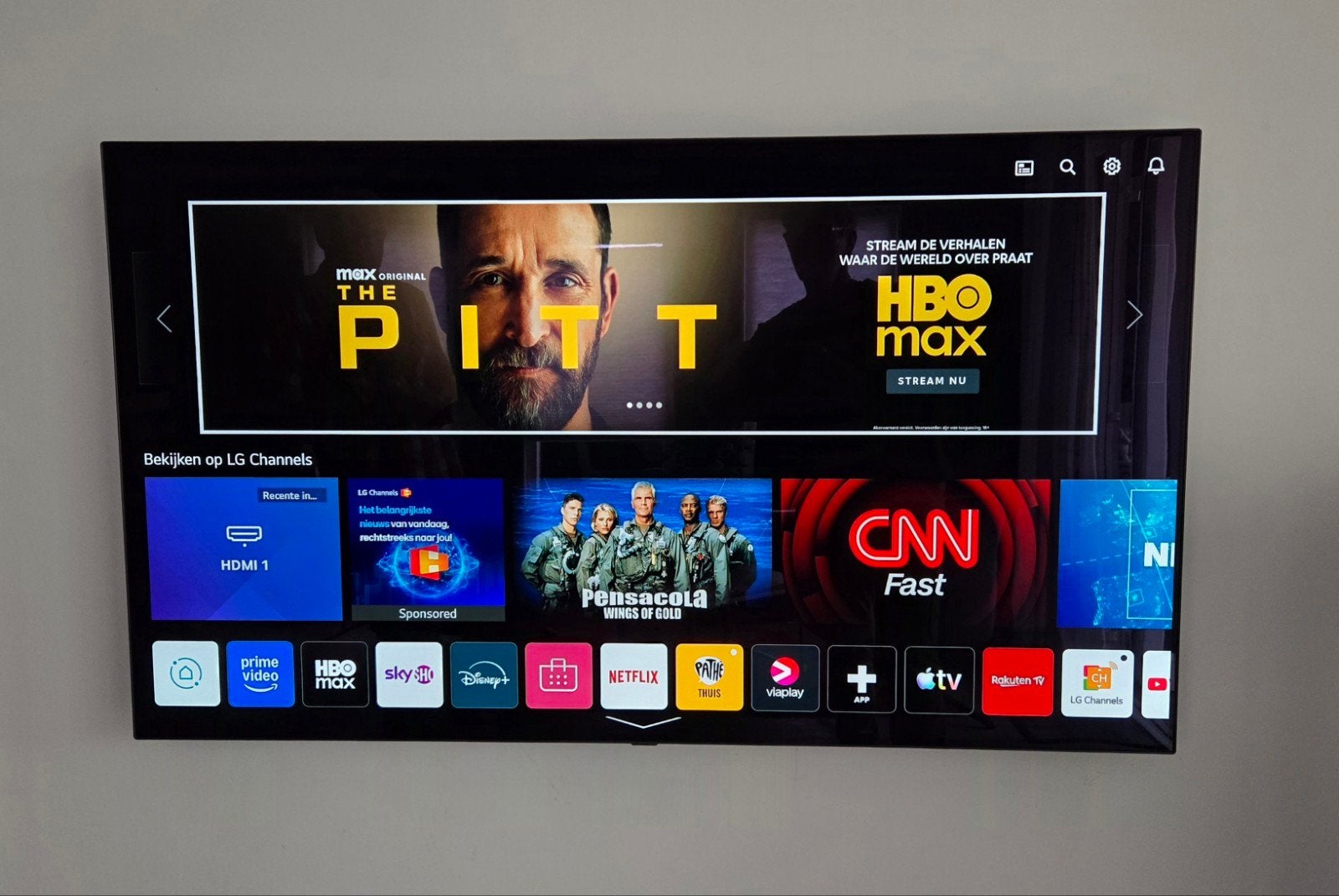 Te Koop: LG OLED 55"  CX6LA, Ophalen, 120 Hz, Zo goed als nieuw, 100 cm of meer