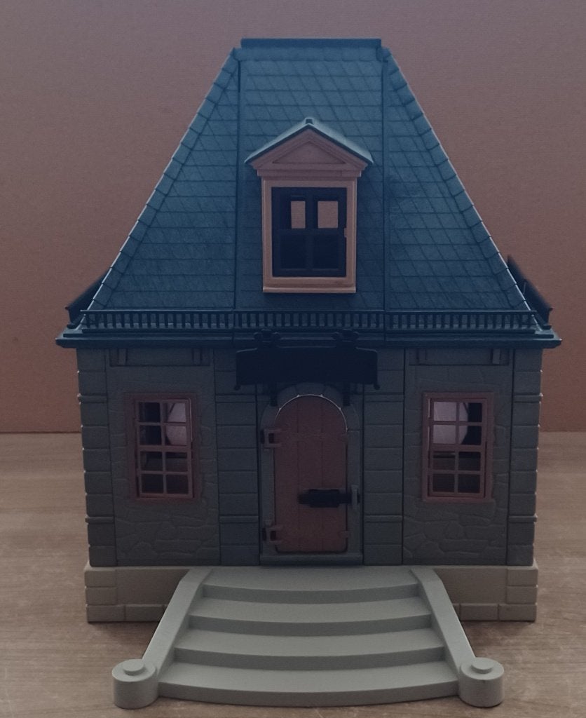 playmobil zelfbouw huis met terras, Verzenden, Gebruikt, Complete set
