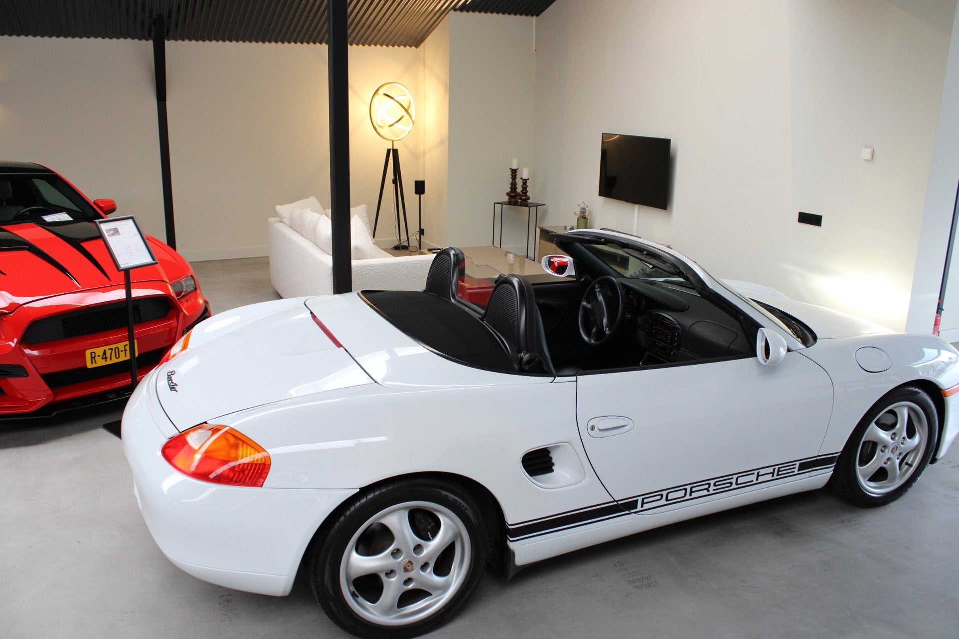 Porsche BOXSTER 2.5 Automaat, Cabrio, Goede staat, Auto's, Porsche, Achterwielaandrijving, Gebruikt, Zwart, Cabriolet