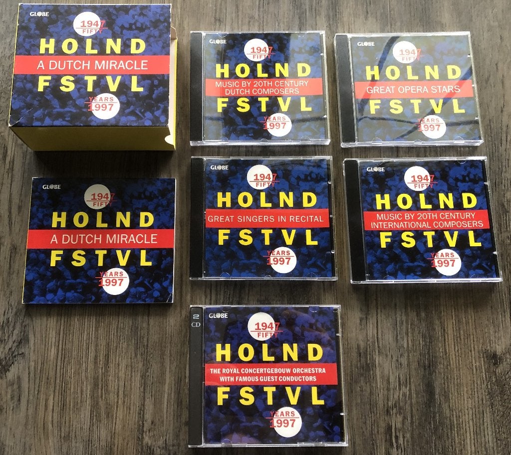 HOLLAND FESTIVAL - BOXSET 6 CD'S, Ophalen of Verzenden, Zo goed als nieuw, Boxset