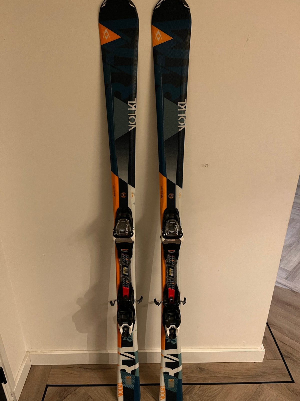 Volkl Ski's 161 cm met Tiprocker - Gebruikt, 160 tot 180 cm, Gebruikt, Skiën, Ski's