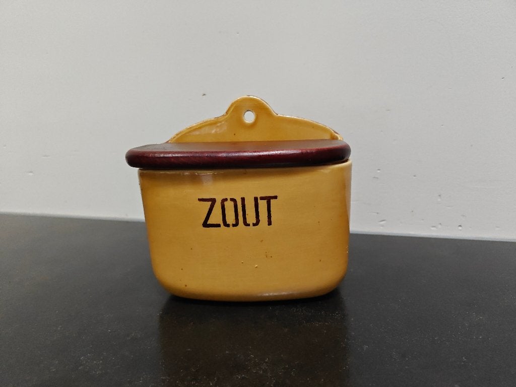 vintage zoutpot, Antiek en Kunst, Ophalen of Verzenden