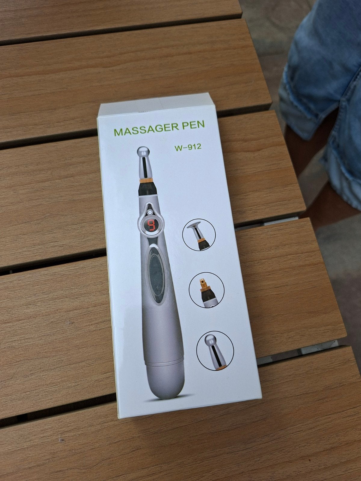 Massager Pen W-912 - Nagenoeg nieuw in doos, Ophalen of Verzenden, Nieuw, Apparaat