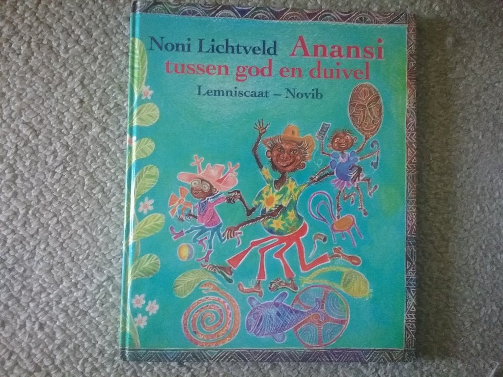 Noni Lichtveld / Anansi tussen god & duivel (1997 Suriname), Ophalen of Verzenden, Zo goed als nieuw, Sprookjes
