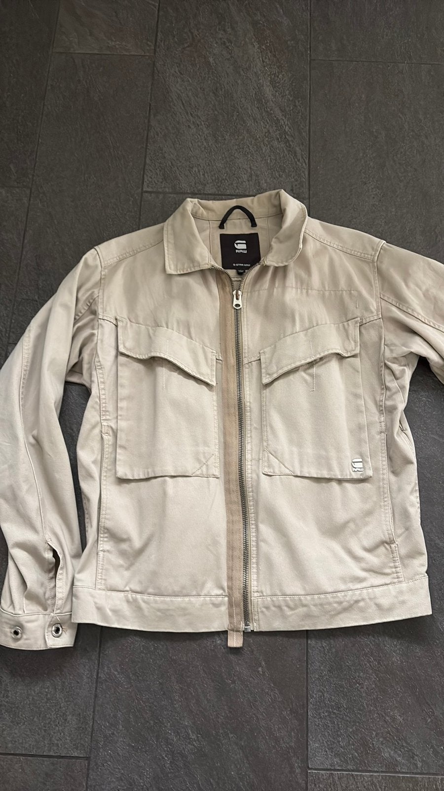 G-Star jas, Ophalen of Verzenden, Gedragen, Maat 52/54 (L), Beige