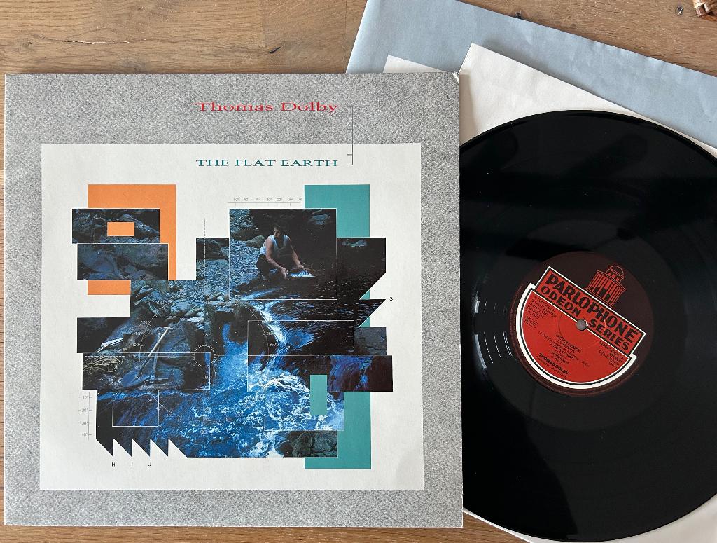 THOMAS DOLBY - The flat earth ( LP; NMINT ), 1980 - 1989, Ophalen of Verzenden, Zo goed als nieuw, 12 inch